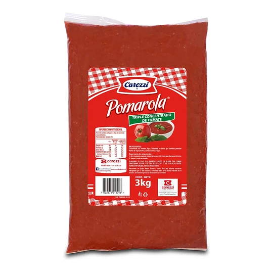 [1412] Triple Conc. 3 Kg Pomarola 