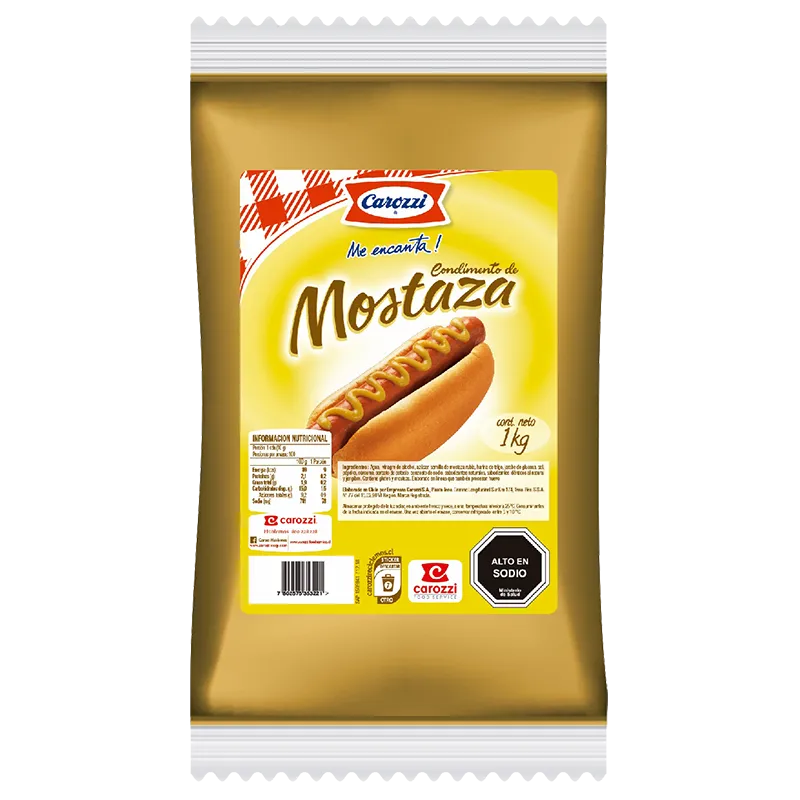 [1464] Mostaza Carozzi 1 Kg