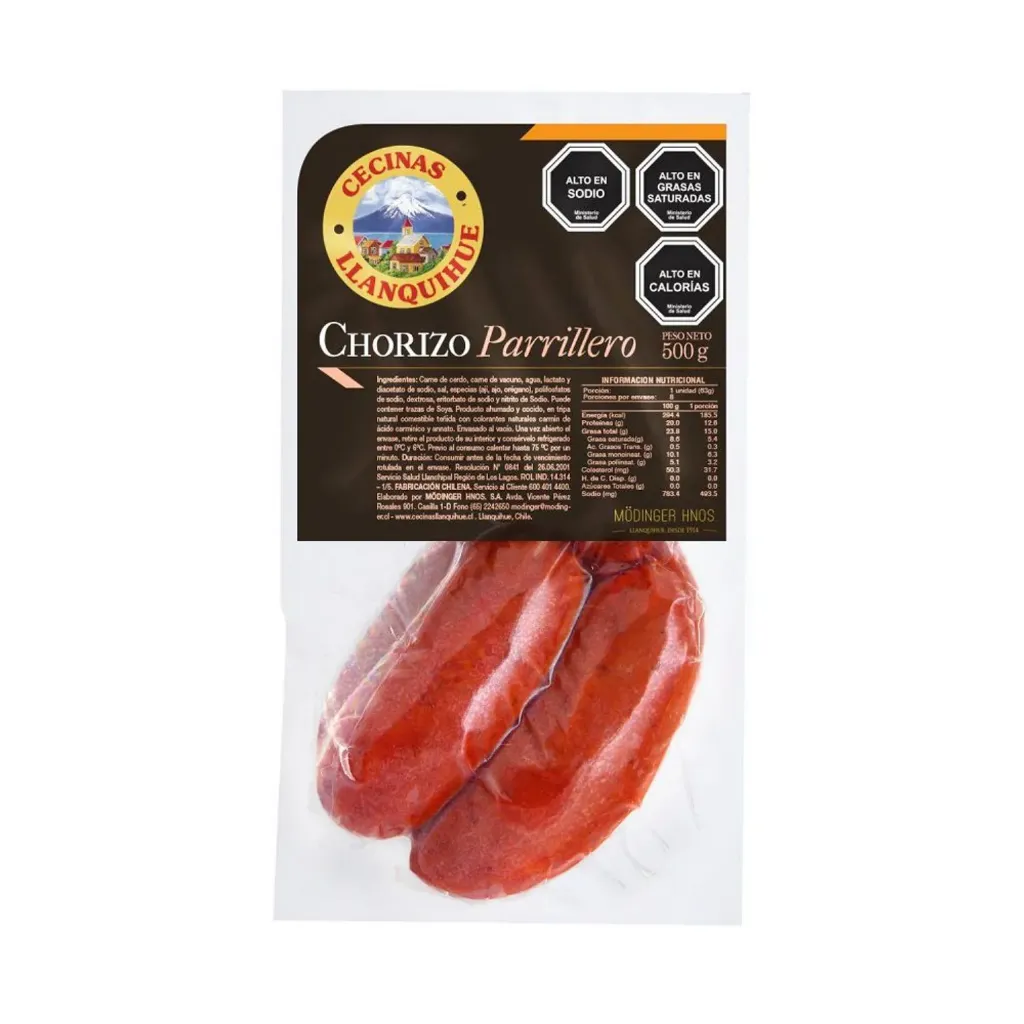 [1702] Chorizos Llanquihue 500 Gr
