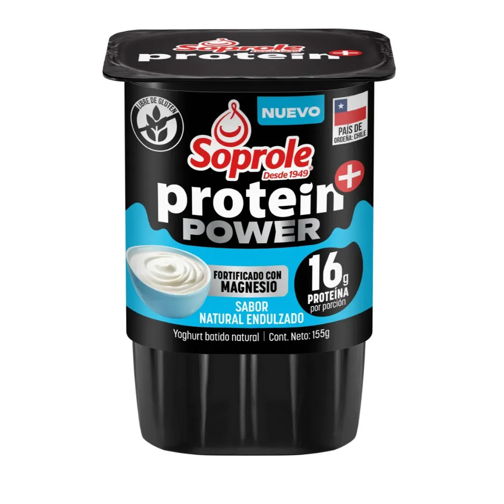 [2119] Yoghurt Protein Power Natural Soprole 155 gr