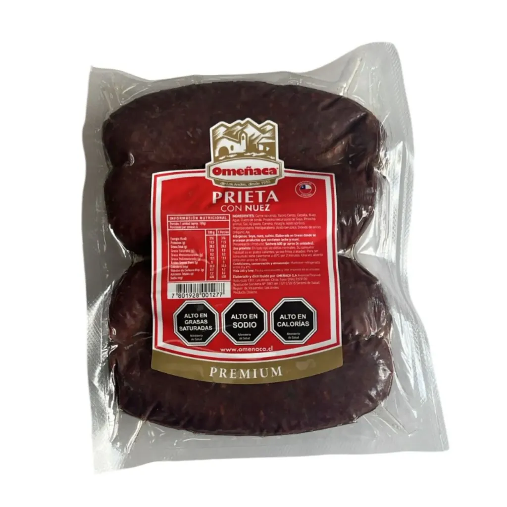 [2136] Prietas Omeñaca 400 Grs