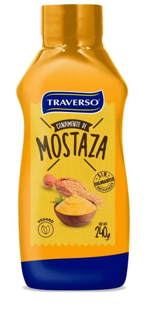 Mostaza Traverso 240 Grs