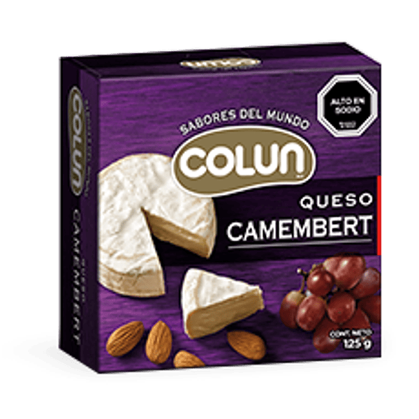[446] Queso Camembert Colun 125 Grs