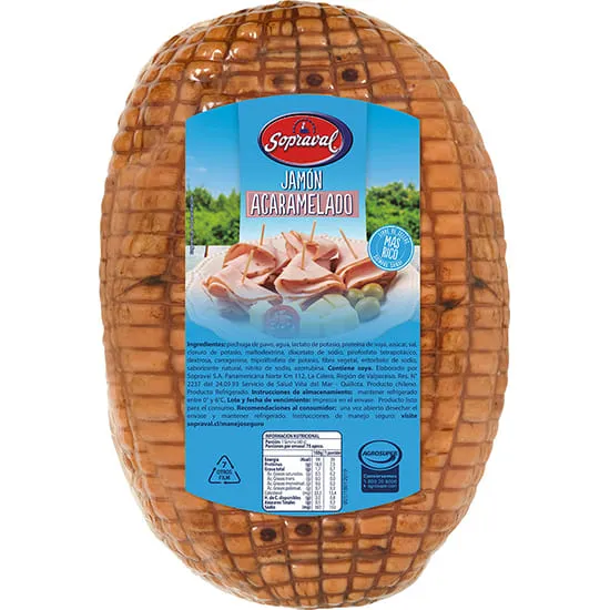 [193] Jamón Pavo Acaramelado Sopraval