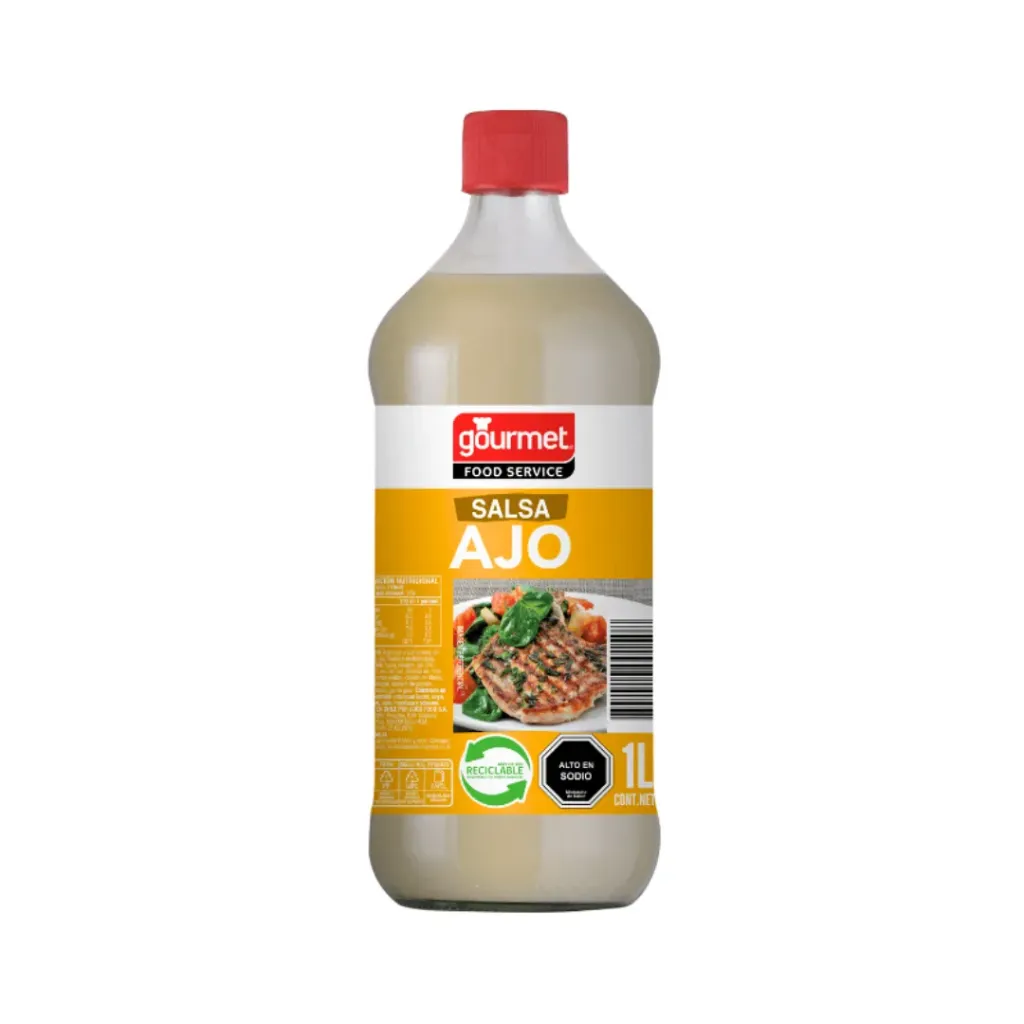 [1470] Salsa De Ajo Gourmet 1 Lt