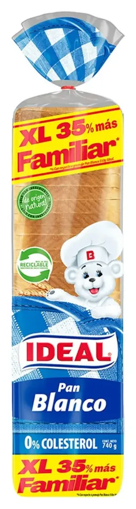 [1556] Pan Molde Blanco Xl Ideal 752 G
