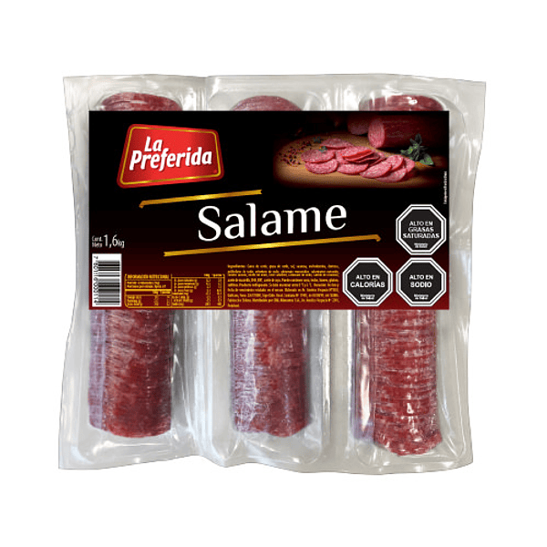 [1169] Salame Laminado La Preferida