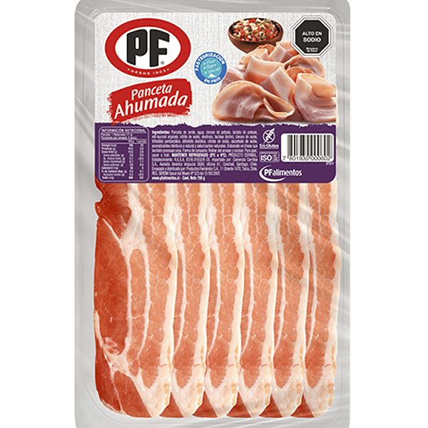[350] Panceta 150 Gr Ahumada Pf 