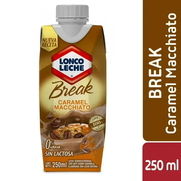 [1832] Leche Break Caramel Lonco 250 Cc
