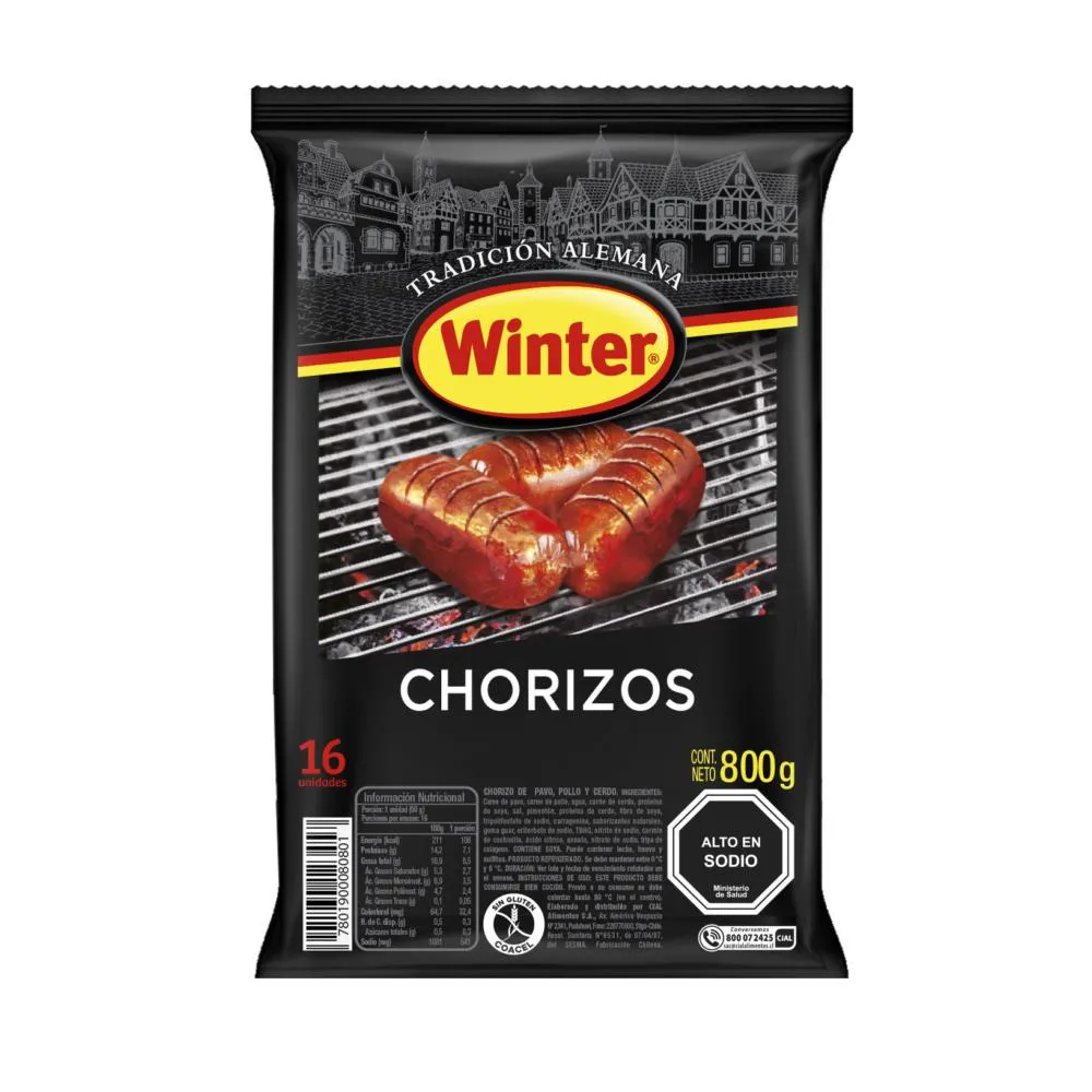 [1817] Chorizos Winter De 800 Gr