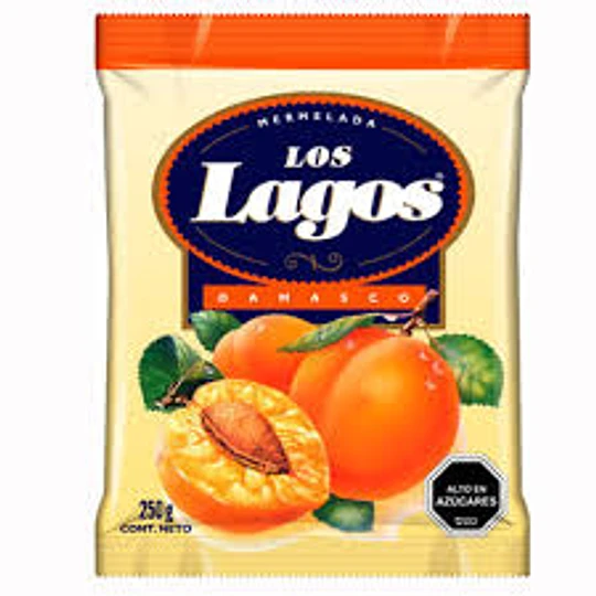 Mermelada Lagos Dco / Dzno 225 Gr (Durazno)